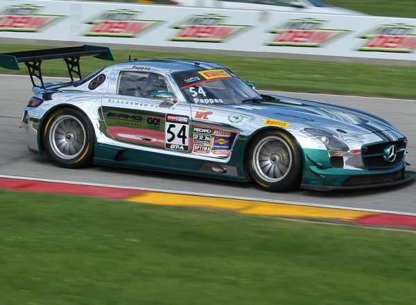 Tim Pappas in the Mercedes AMG SLS GT  [John Wiedemann Photo]