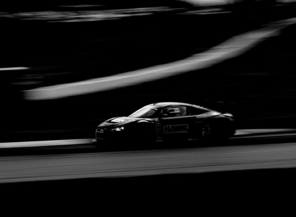 The HAWK Audi runs in Round 11 of the Pirelli World Challenge.  [Andy Clary Photo]