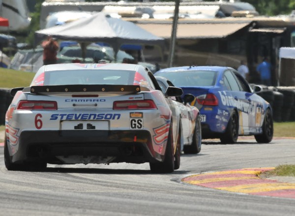 Andrew Davis chases his competitors through turn seven at Road America.  [John Wiedemann Photo]