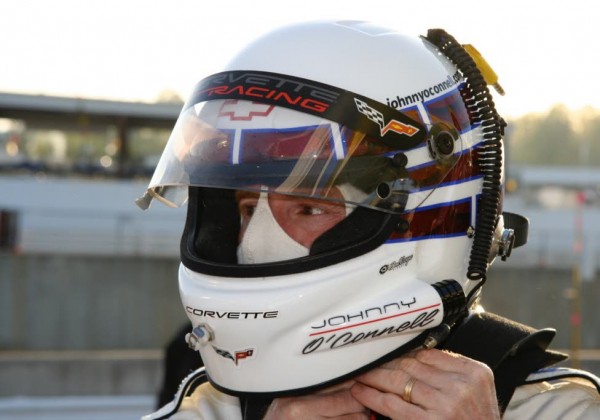 Johnny O’Connell, ready to race.  [Photo by Jack Webster]