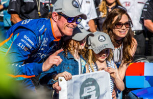 Scott Dixon scored the pole for the 2017 Indianapolis 500. [Andy Clary Photo]