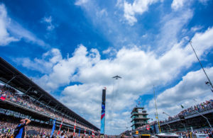 Flyover for the 101st Indianapolis 500. [Andy Clary Photo]