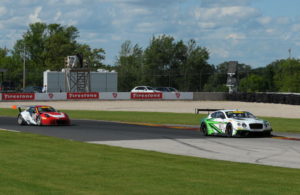 Adderly Fong captured his first Pirelli World Challenge GT Sprint race at the famed Road America as he fought off a late challenge from Patrick Long. [Dave Jensen Photo]