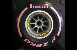 Pirelli’s P Zero Purple ultrasoft tyres will be coloured pink to support the Susan G. Komen organisation at the United States Grand Prix. [photo courtesy Pirelli]