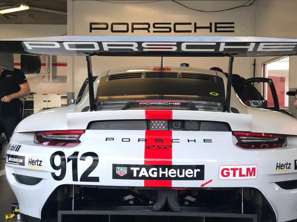 The new Porsche 911 RSR. [Eddie LePine Photo]