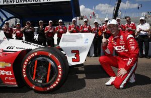 Scott McLaughlin wins the pole for the 2022 Firestone Grand Prix of St. Petersburg. [Penske Entertainment: Chris Jones]