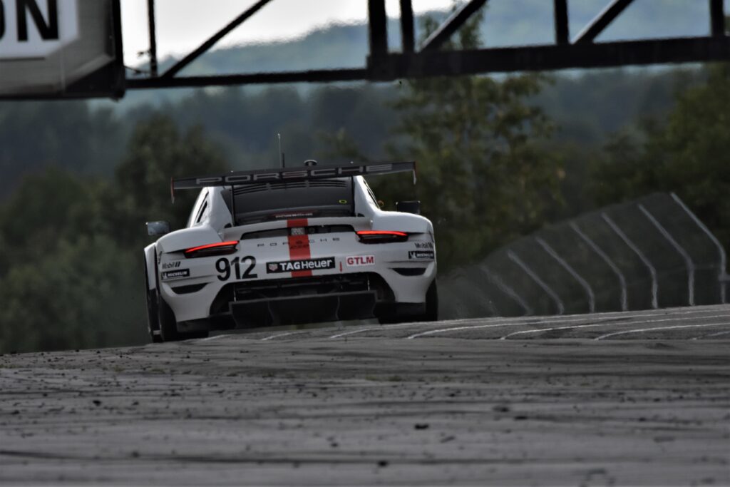 Porsche #912 races on to Turn 2 at Road America. [John WIedemann Photo]