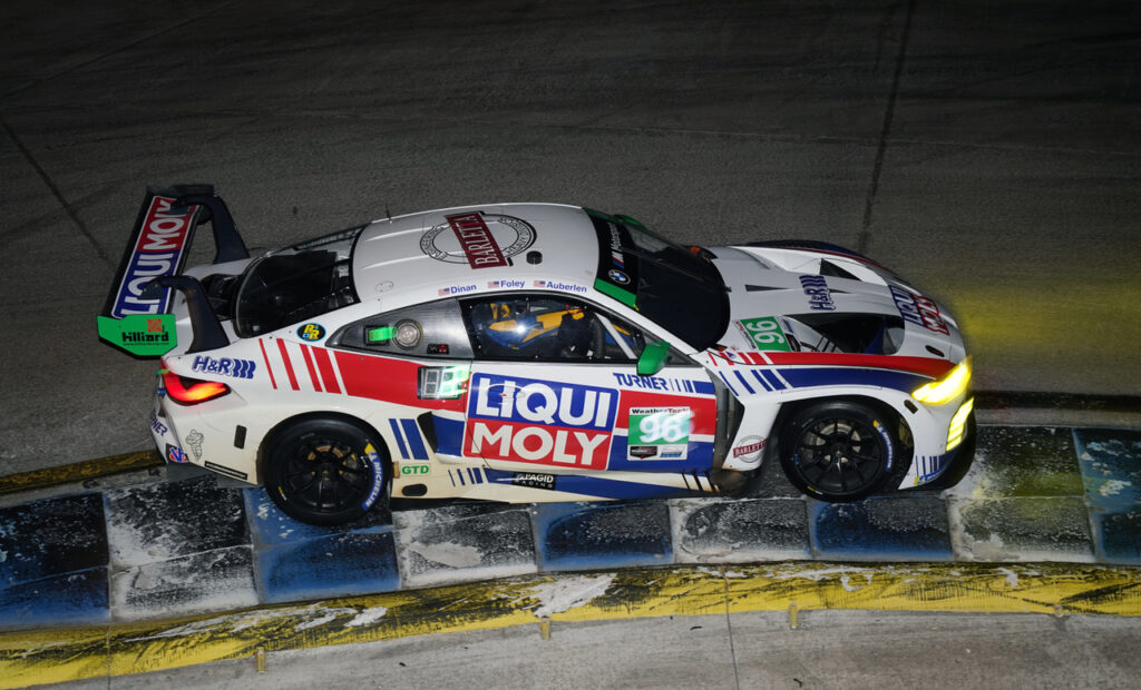 GTD BMW at the Hairpin. [Jack Webster photo]