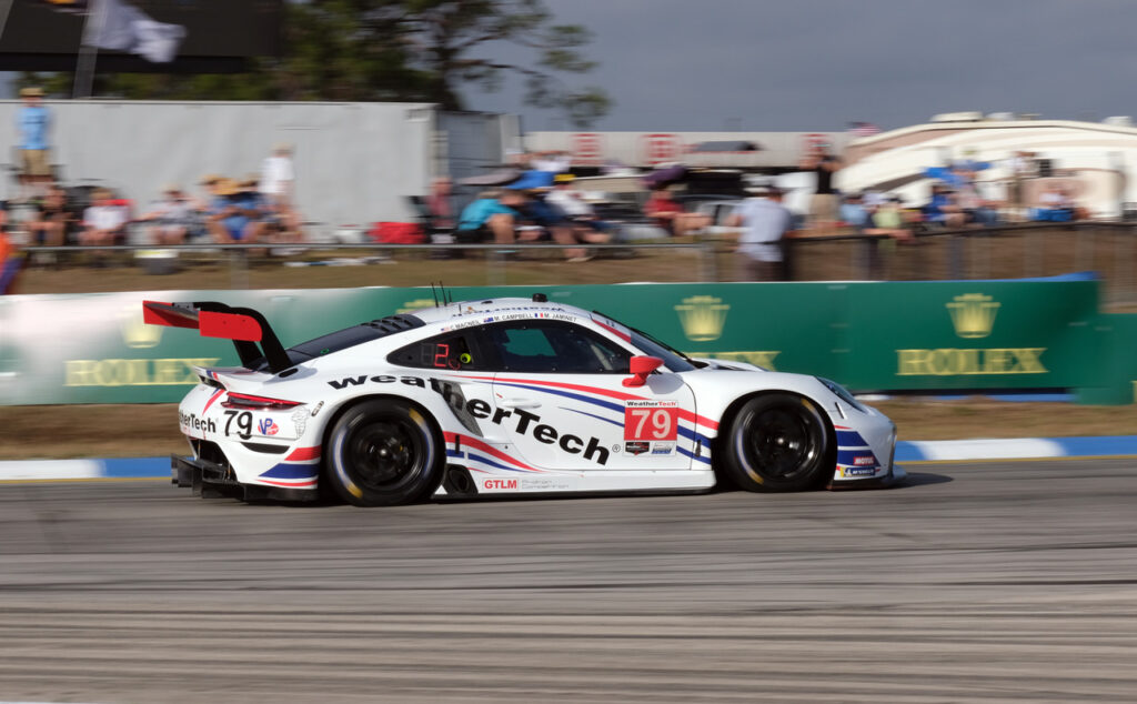 At speed in Turn 2. [Jack Webster Photo]