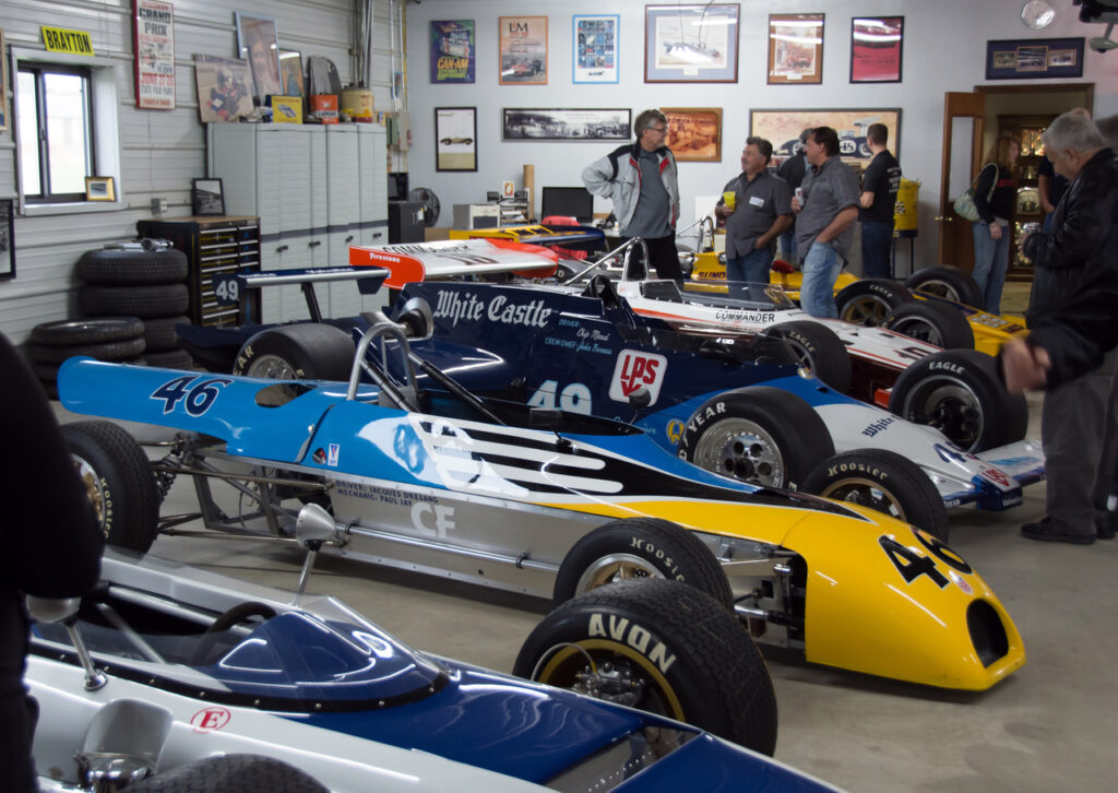 DGF Eagle Formula Ford in the shop. [Photo supplied by Jacques Dresang]