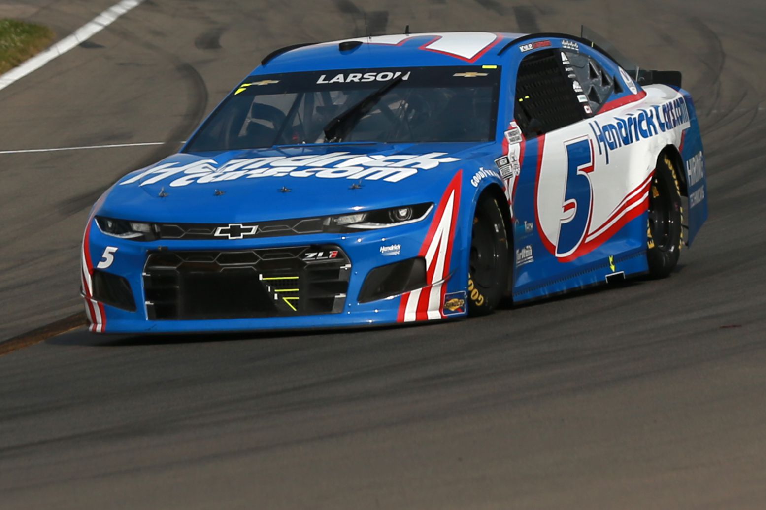 Kyle Larson drives during the NASCAR Cup Series Go Bowling at The Glen at Watkins Glen International. (Photo by Sean Gardner/Getty Images)