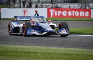Alex Palou on his way to winning the 2023 Grand Prix of Indianapolis. [Media Credit - Penske Entertainment: Dana Garrett]