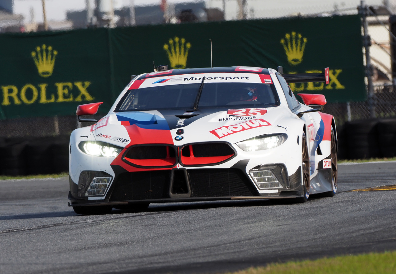 Colton Herta's RLL BMW ride at Daytona. [Jack Webster Photo]