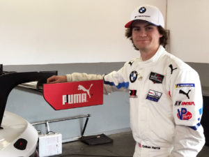 Colton Herta is back to defend his GTLM win last year. [Eddie LePine Photo]