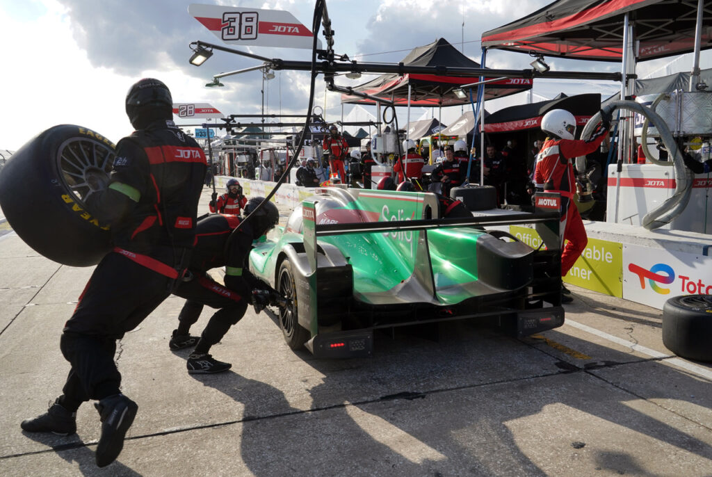 Pit stop for WEC Jota. [Jack Webster photo]