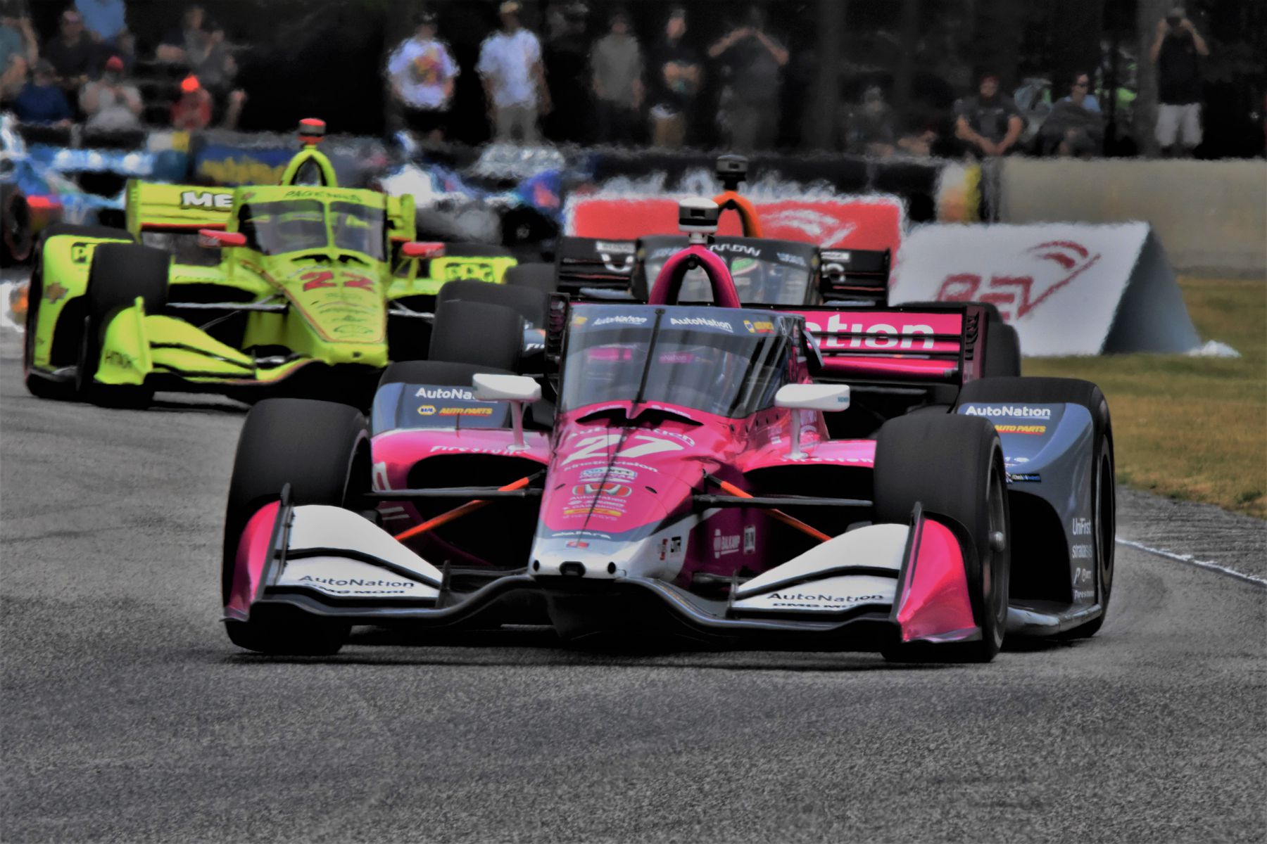 Alexander Rossi at Road America. [John Wiedemann Photo]