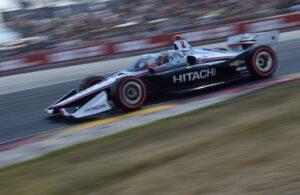 Josef Newgarden speeds through turn five at Road America. [John Wiedemann photo]