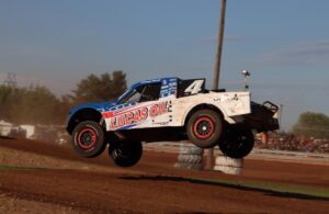 Keegan Kincaid in the 2021 Championship Off-Road season opener at Antigo Lions Roaring Raceway. [Images via Proformance Photography/Amanda Fonferek]