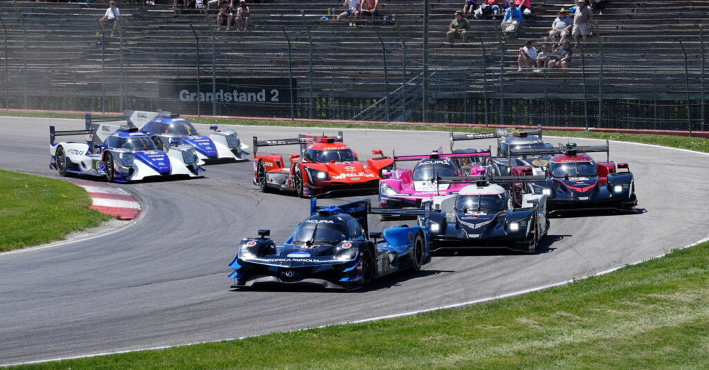 Mid-Ohio start. [Jack Webster Photo]