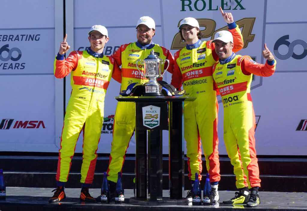 LMP2 Podium. [Jack Webster photo]