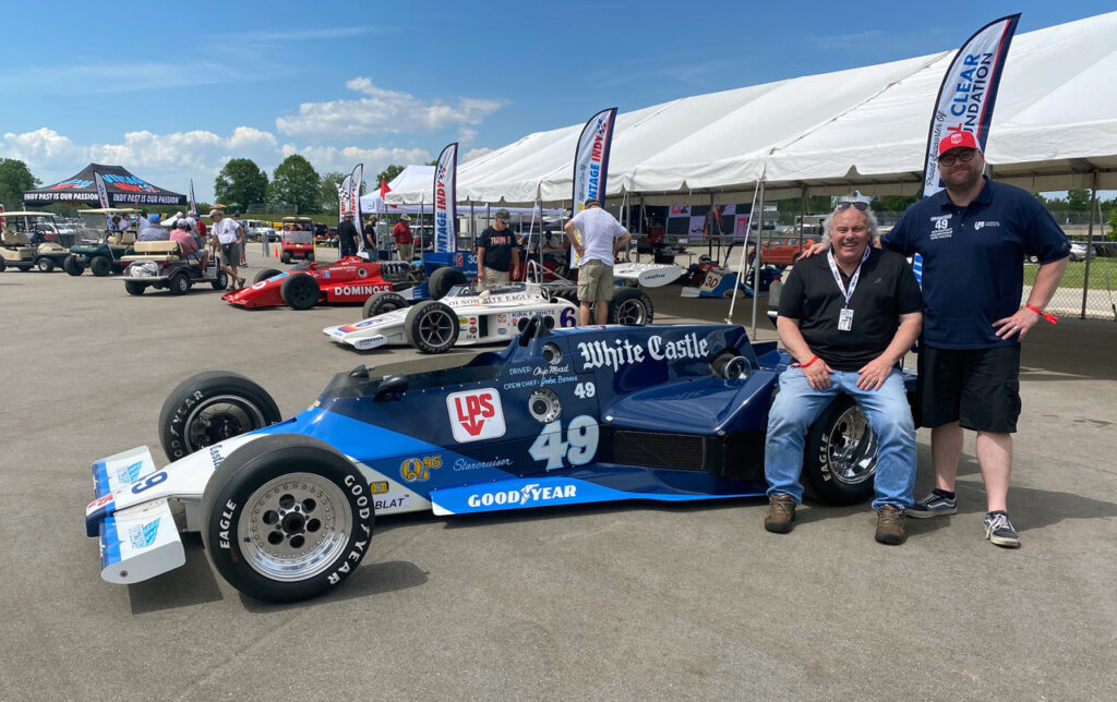 Father and Son, Rick and Jacques Dresang, at Road America. [Photo by Eddie LePine]