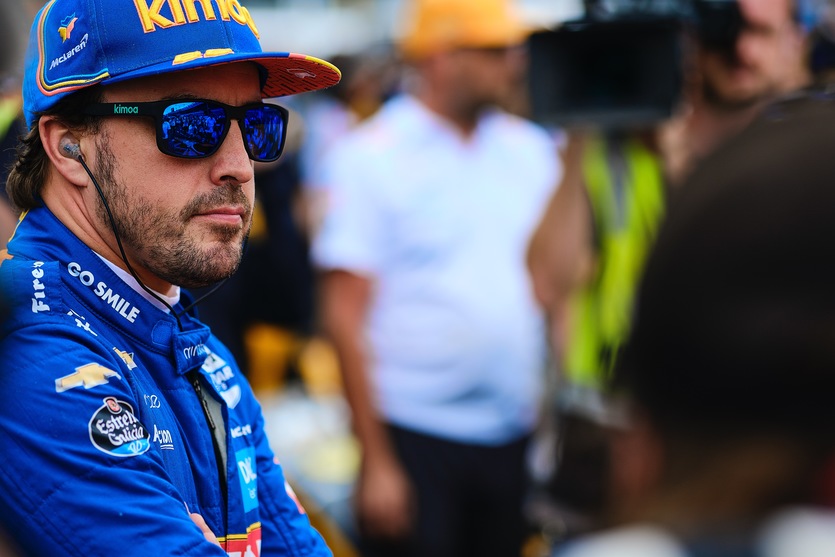 Fernando Alonso - Indianapolis Motor Speedway. © [Jamie Sheldrick/ Spacesuit Media]