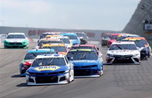 Chase Elliott takes the green flag at Watkins Glen International. [Photo by Matt Sullivan/Getty Images]